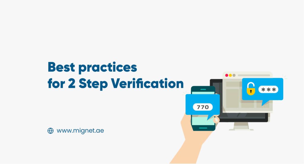 Best practices for 2 Step Verification